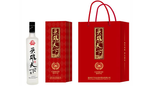 英雄天下酒700毫升52度